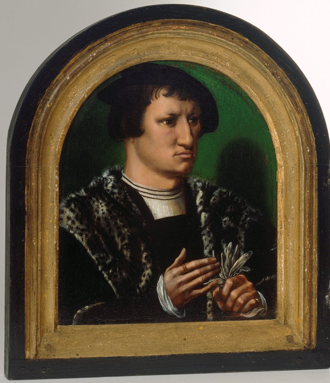 Porträts von Cornelius Duplicius de Scheppere und seiner Frau Elizabeth Donche von Ambrosius Benson