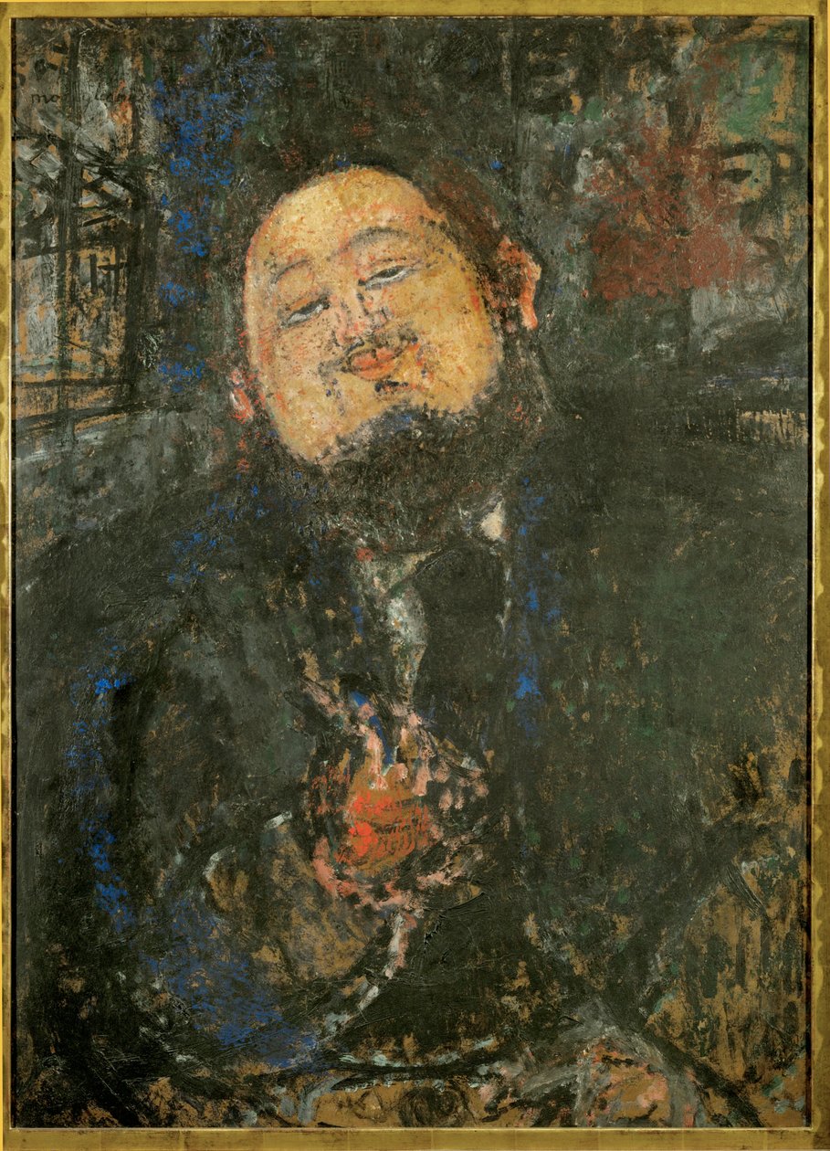 Porträt Diego Rivera von Amedeo Modigliani