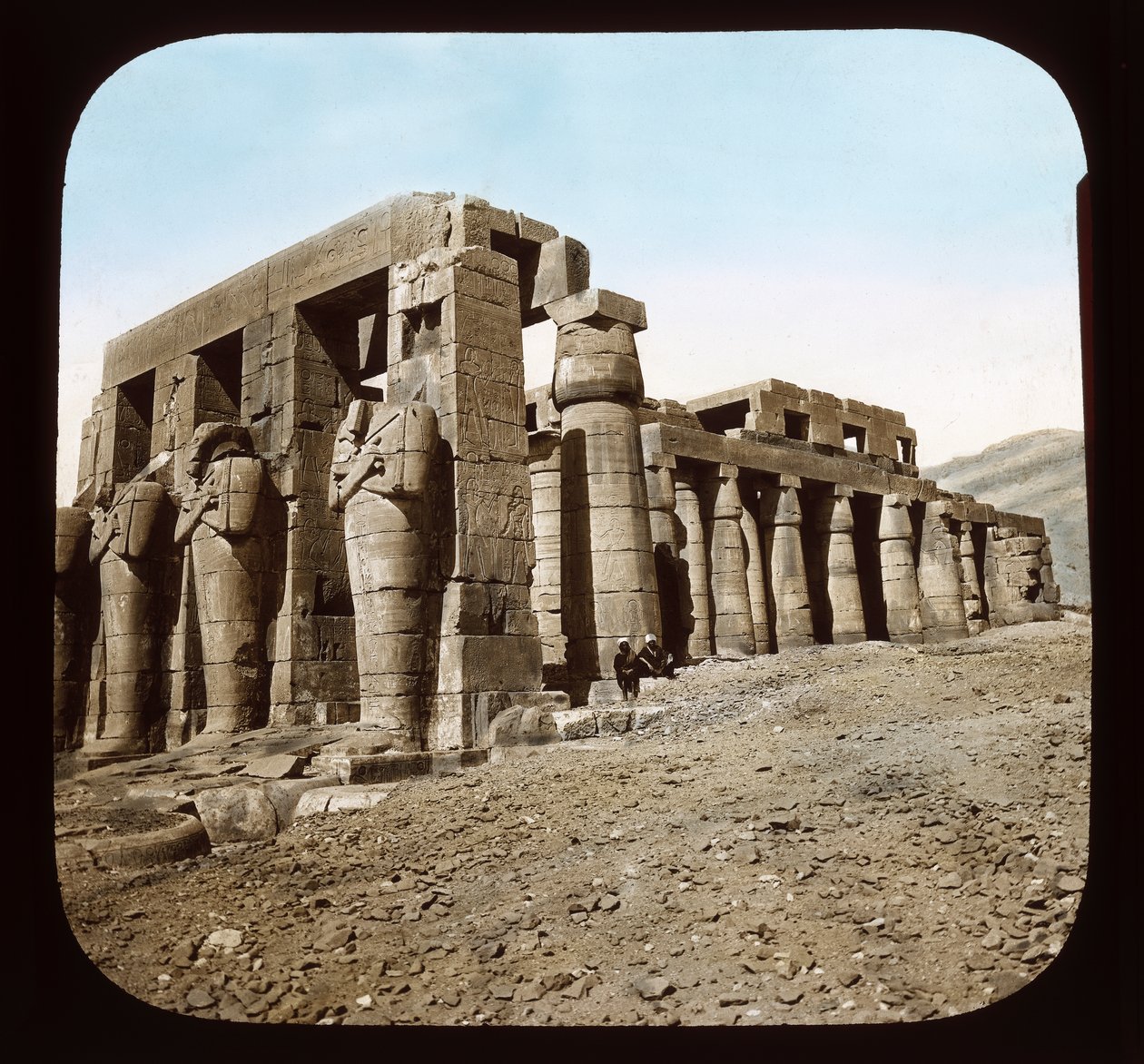 Theben - Ramesseum von American Photographer