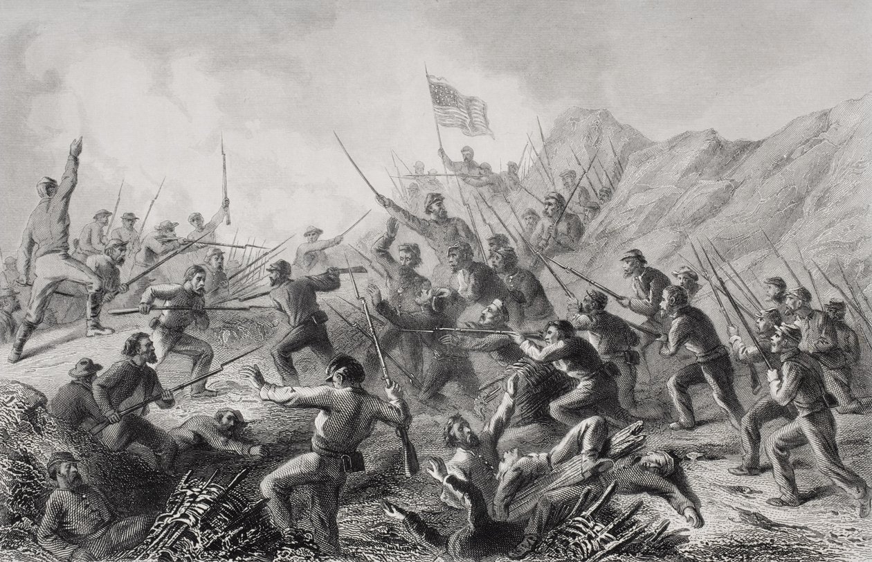 Die Belagerung von Vicksburg, Mississippi 1863 von American School