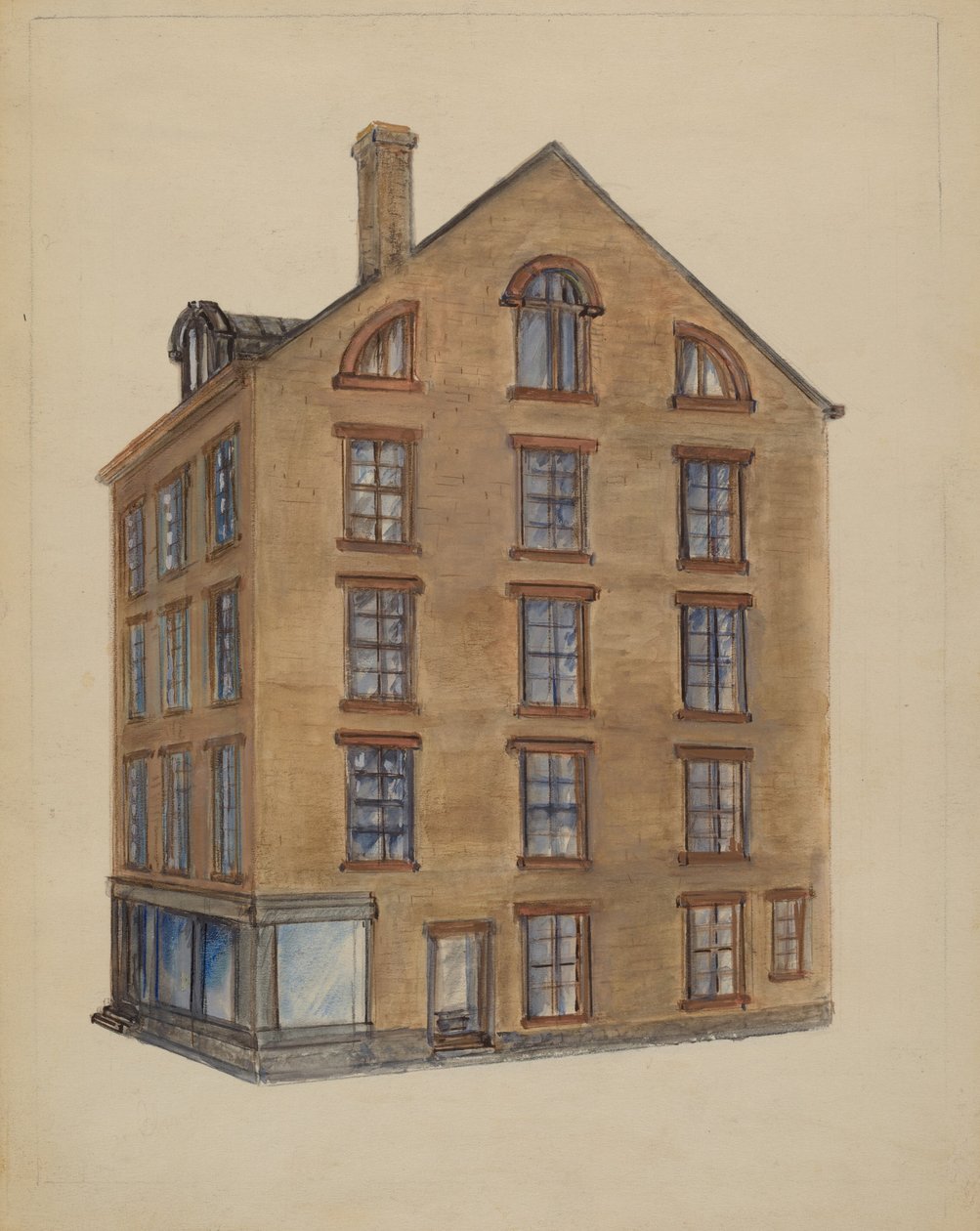 Ecke Pearl und John Streets von American 20th Century