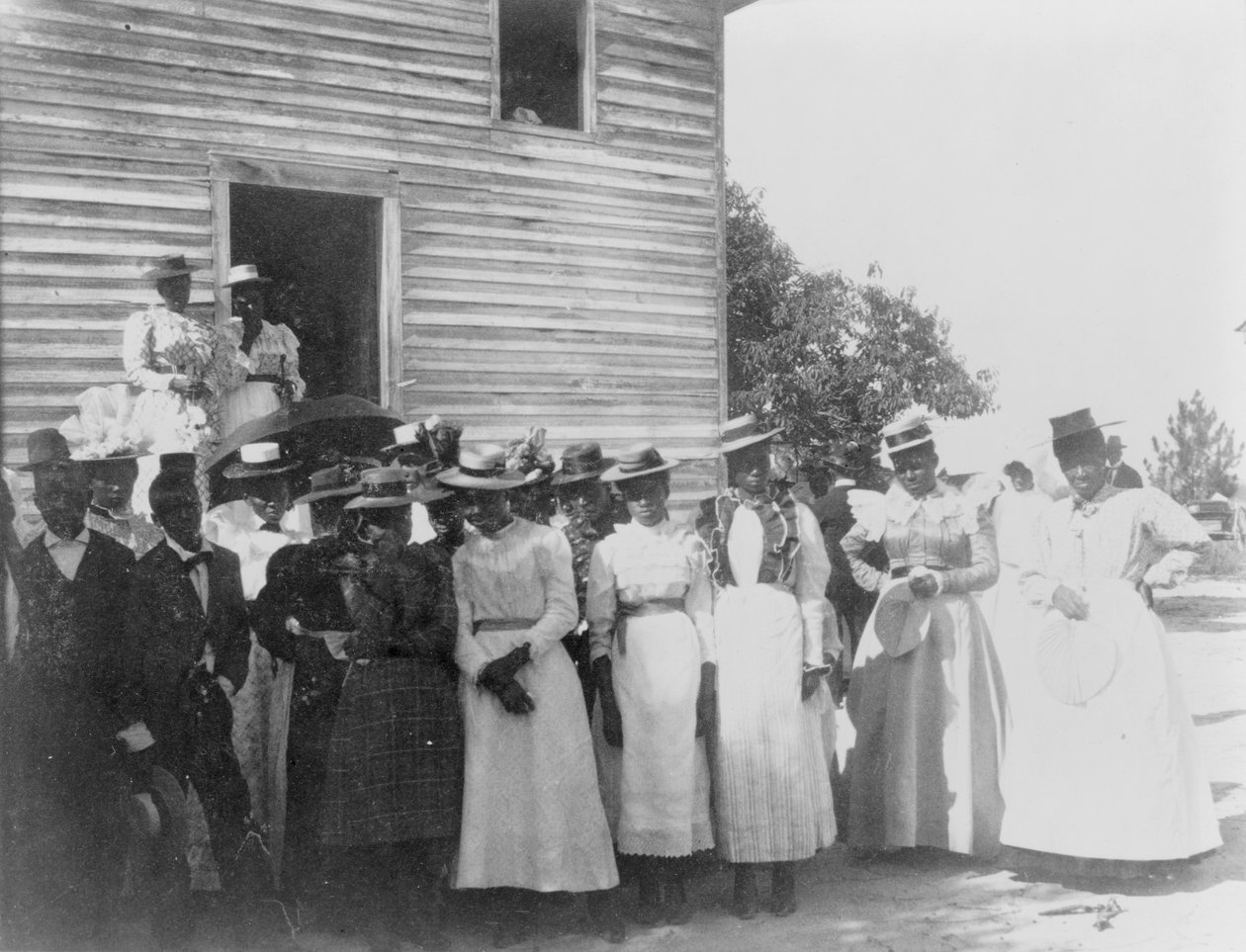 Eine afroamerikanische Kirche in Georgia, ca. 1899 von American Photographer