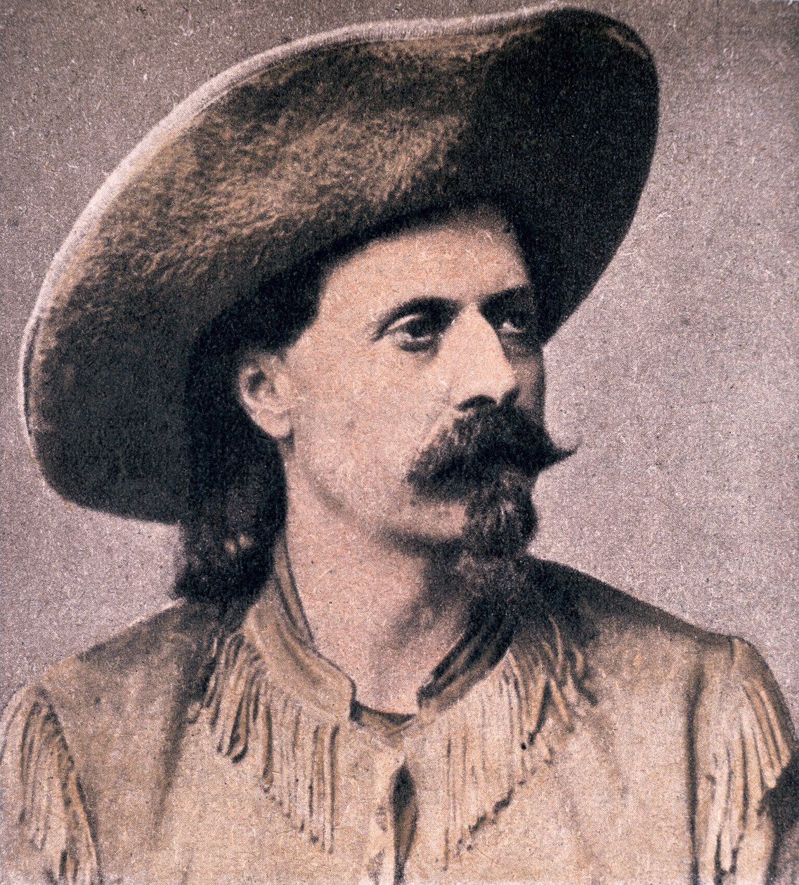 Buffalo Bill Cody (1846-1917) in seinen frühen Grenztagen von American Photographer