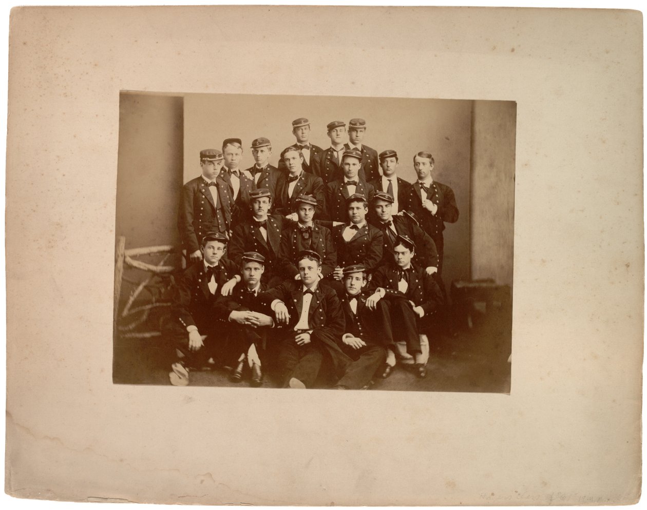 Hagers Klasse von 61, 19 an der Zahl, ca. 1870 von American Photographer