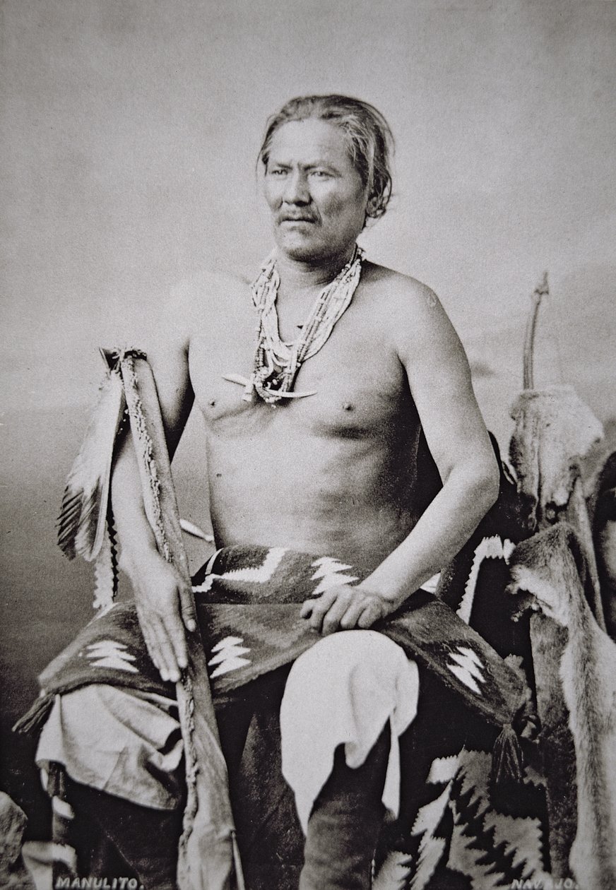 Manuelito (1818-93), Häuptling der Navajo-Nation 1870-84 von American Photographer