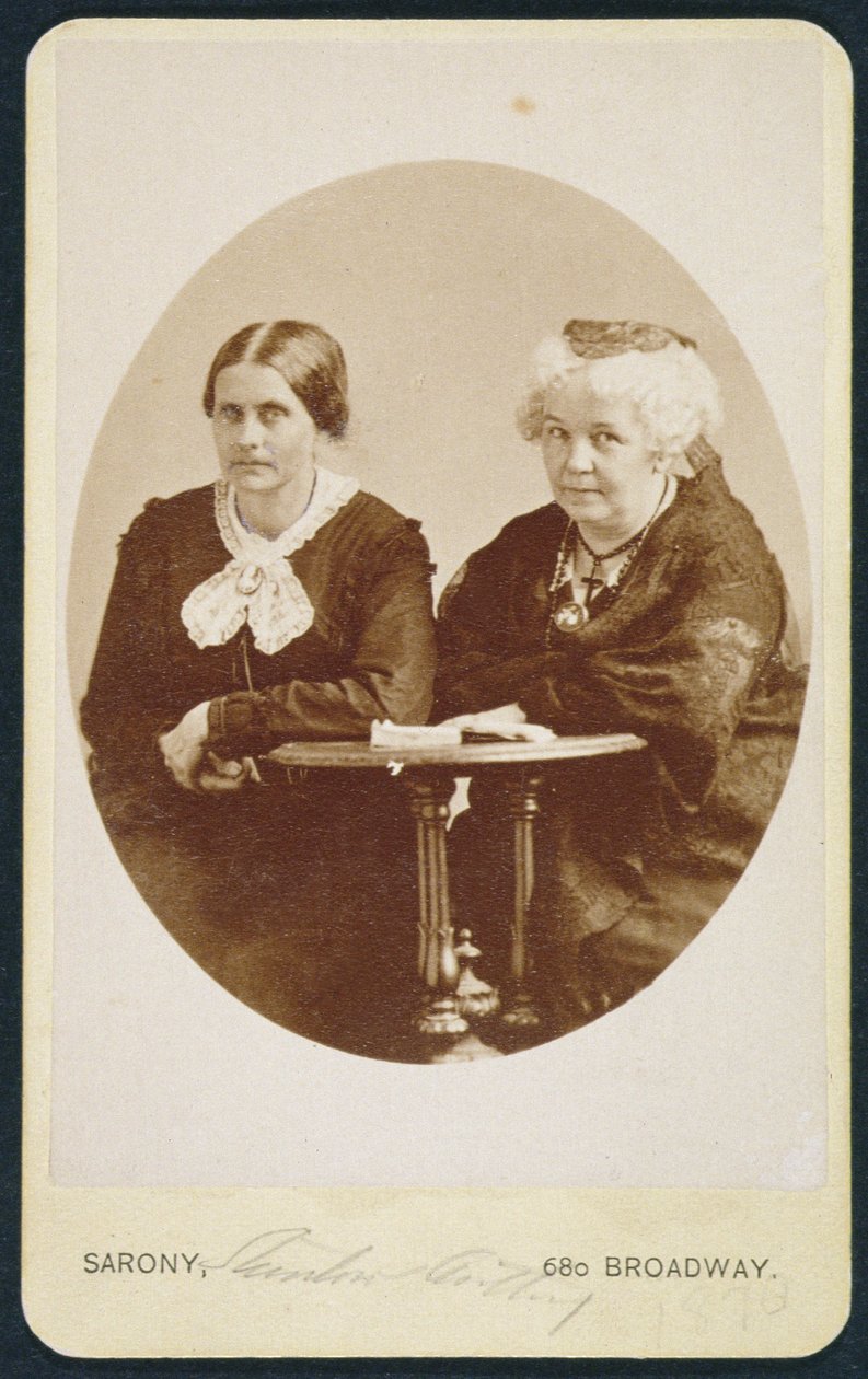 Porträt von Elizabeth Cady Stanton und Susan B. Anthony von American Photographer
