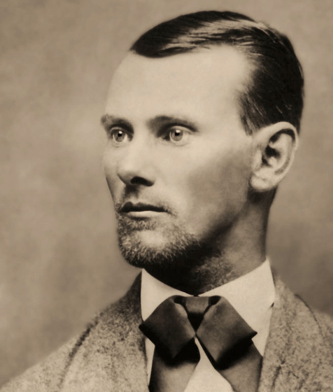 Porträt des Gesetzlosen Jesse James (1847-1882) von American Photographer