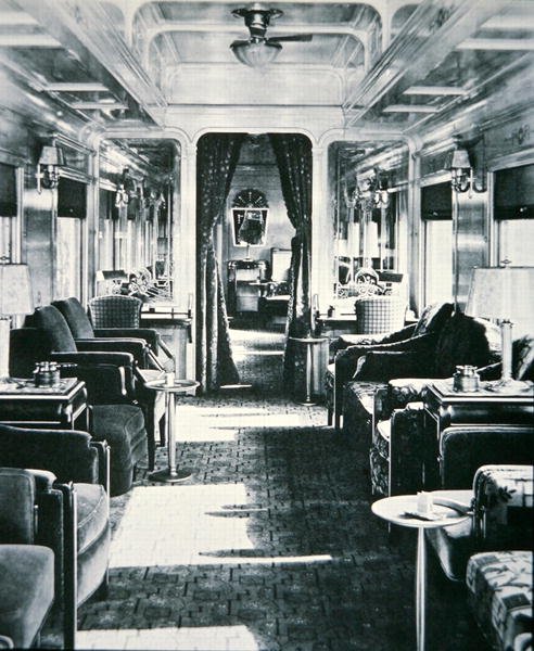 Der Colorado Club Luxus-Lounge-Beobachtungswagen von American Photographer