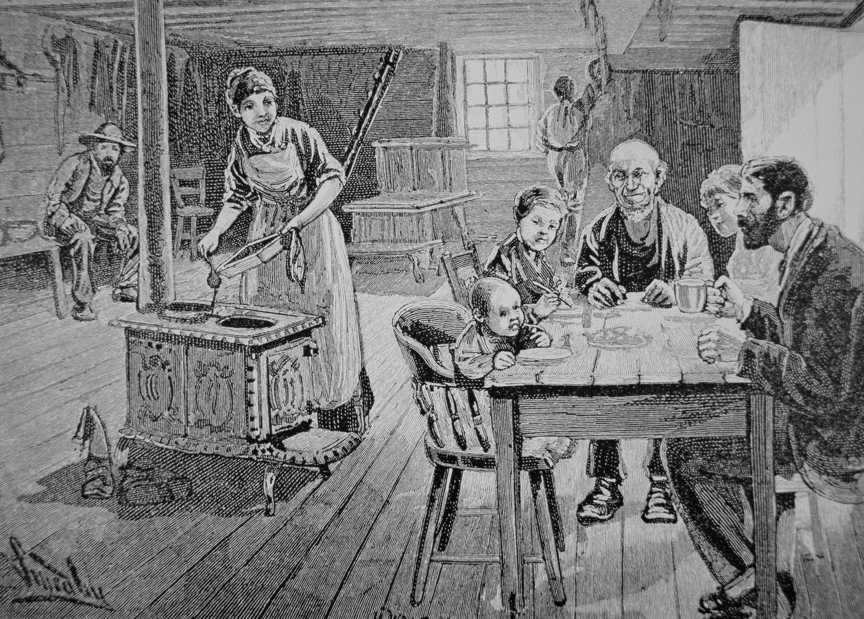 Amerikanische Heimstätte von American School