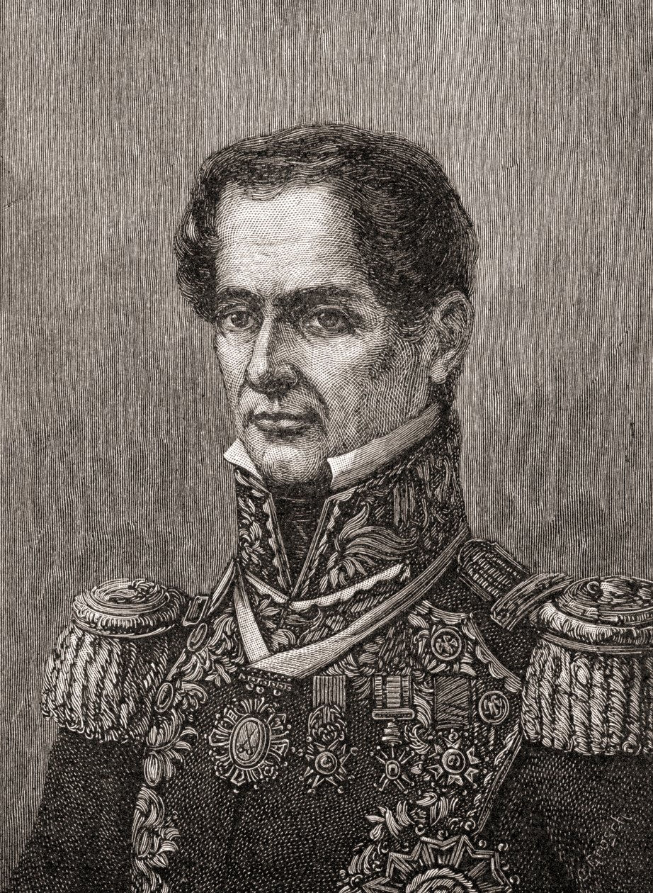 Antonio de Padua María Severino López de Santa Anna y Pérez de Lebró, aus 