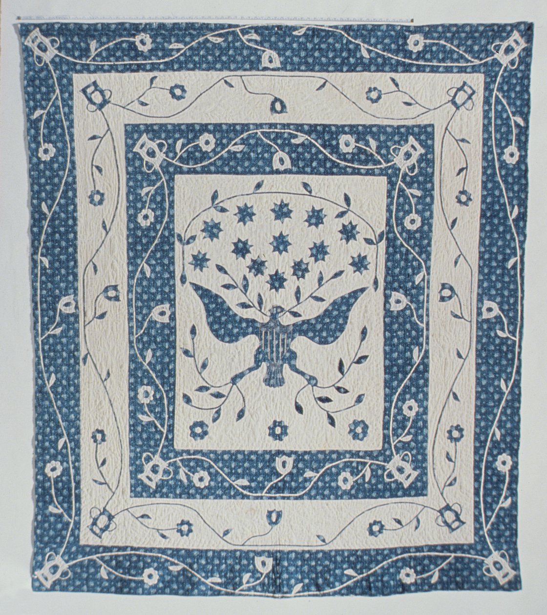 Großes Siegel der Vereinigten Staaten Quilt von Susan Strong, Maryland oder Ohio, ca. 1830 von American School
