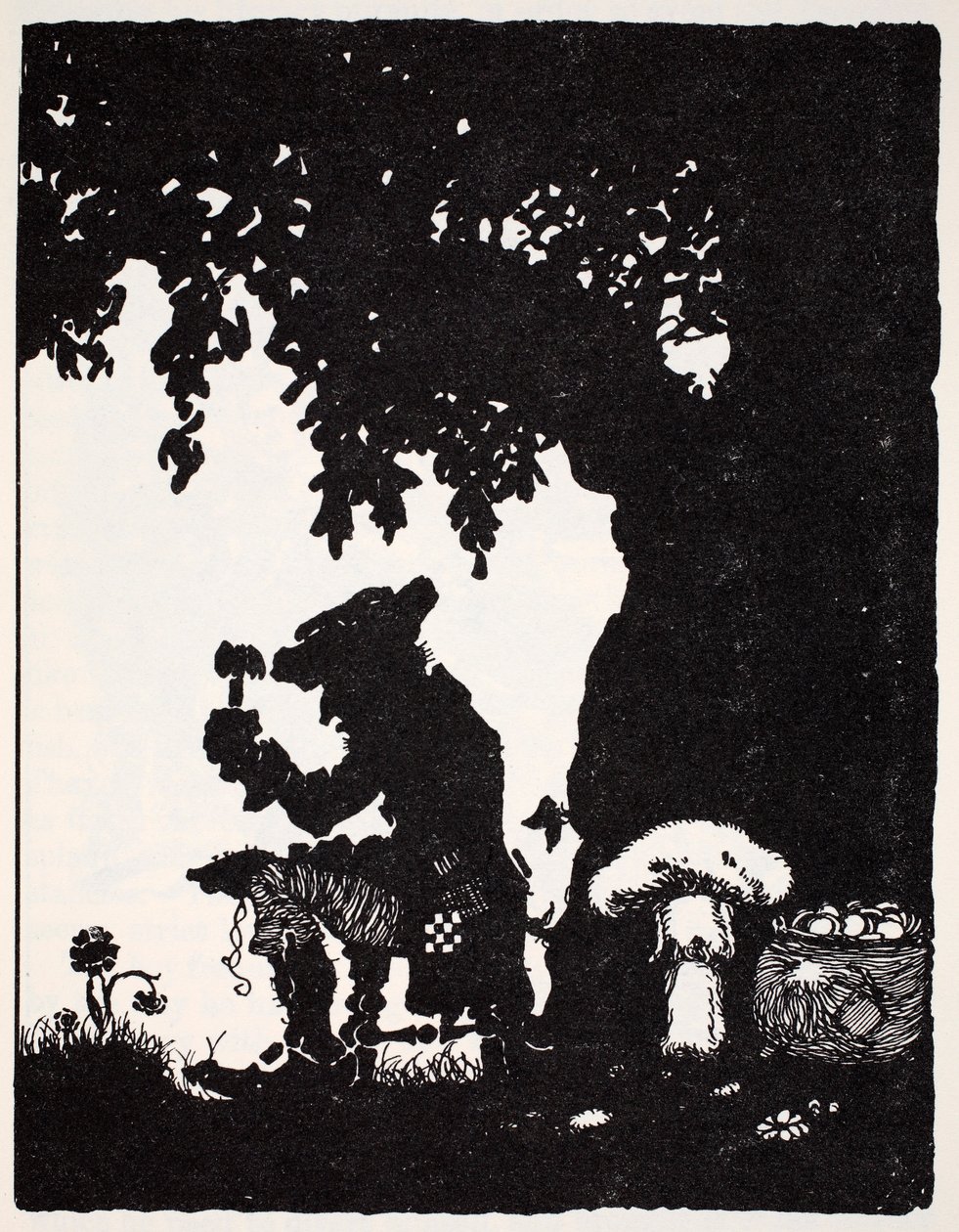 Leprechaun, aus Der Weltführer zu Gnomen, Feen, Elfen und anderen kleinen Leuten von Thomas Keightley (1789-1872) veröffentlicht 1880 von American School