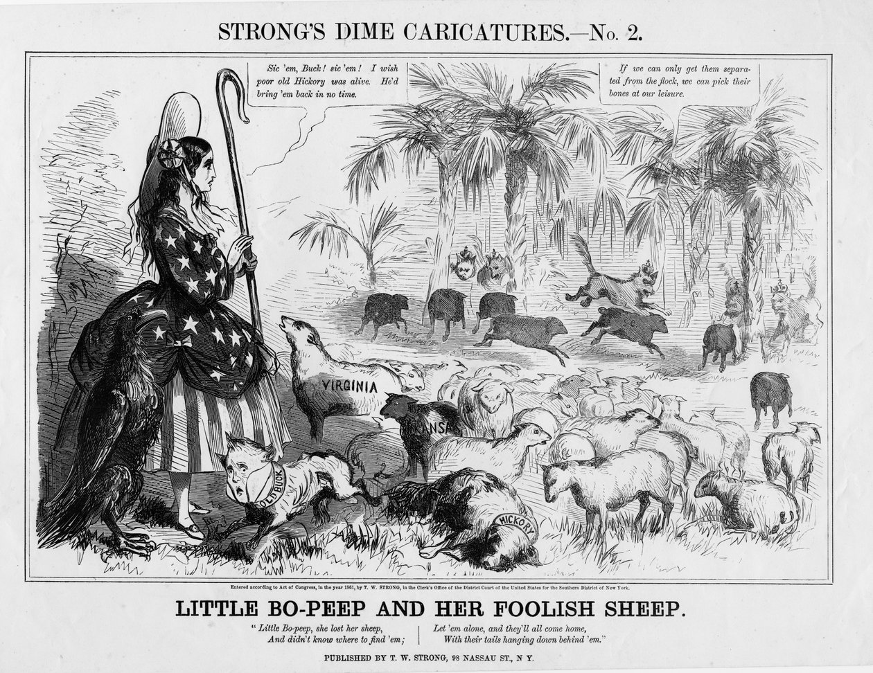 Little Bo-Peep und ihre törichten Schafe von American School