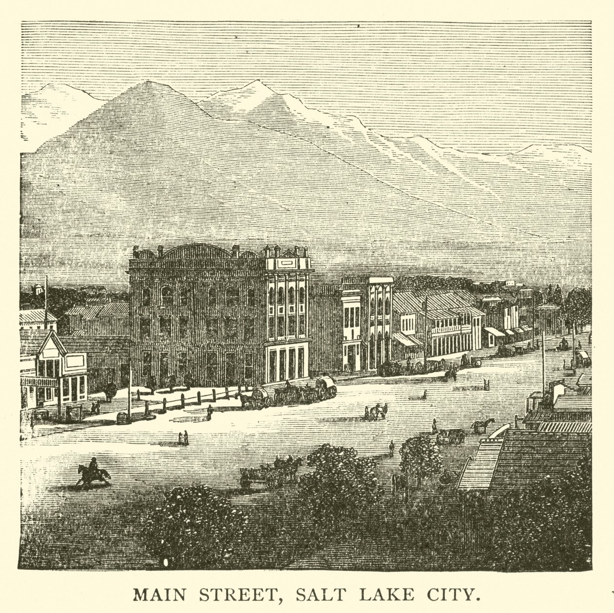 Hauptstraße, Salt Lake City von American School