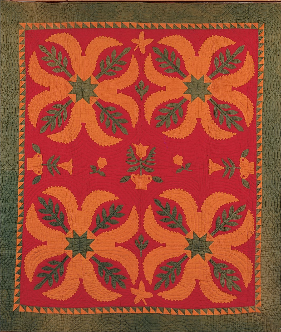 Mennonitische Decke, ca. 1880 von American School