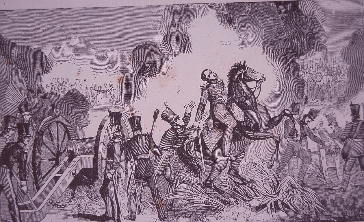 Mexikanisch-Amerikanischer Krieg (1846-48), Schlacht von Palo Alto und Tod von Major Ringgold von American School
