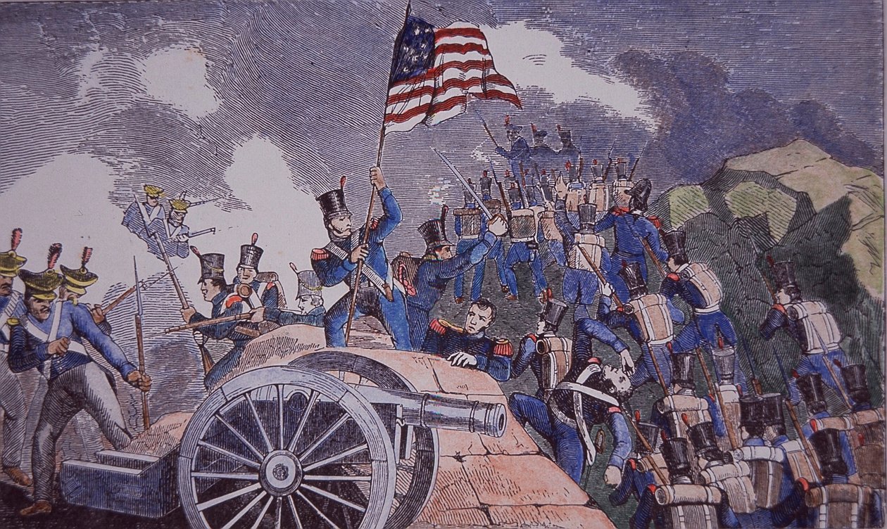 Mexikanisch-Amerikanischer Krieg (1846-48), Schlacht von Cerro Gordo von American School