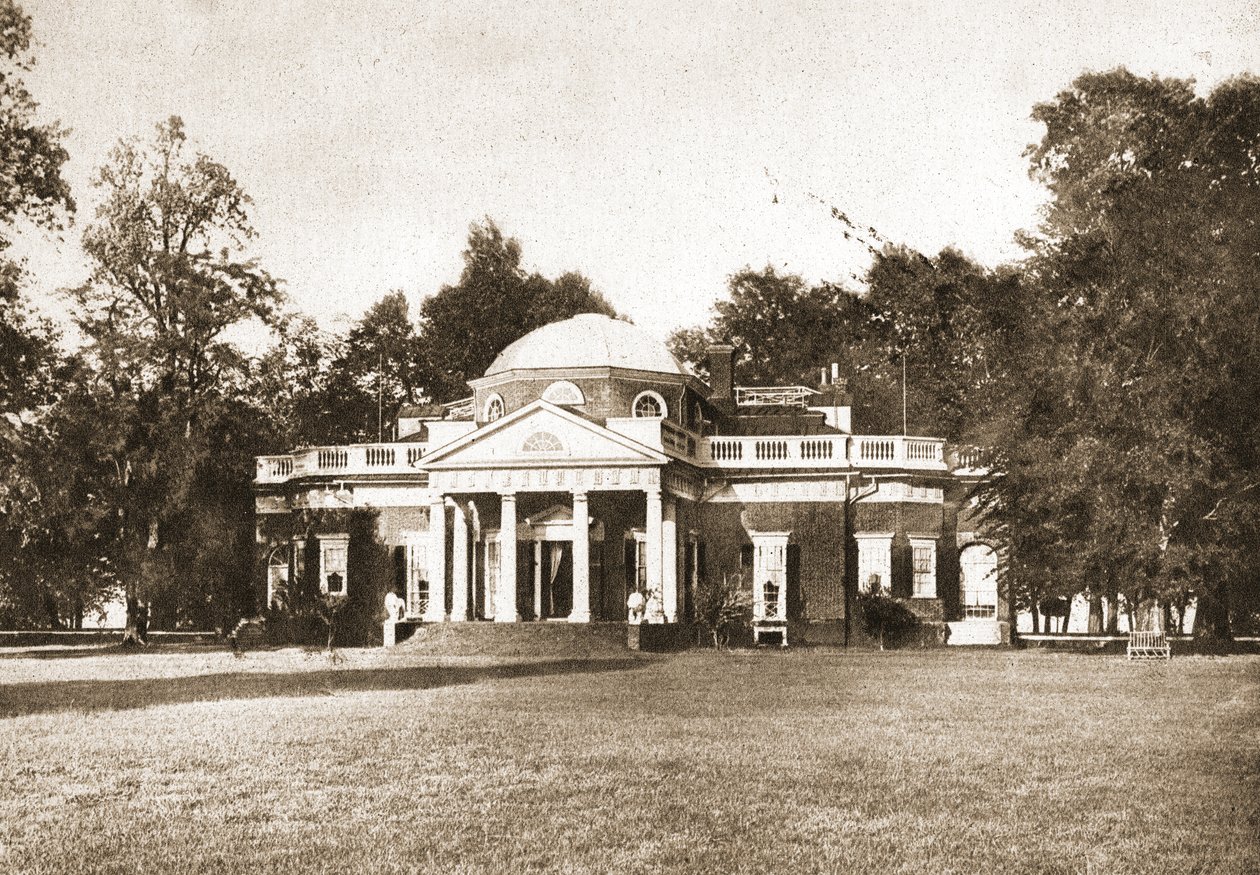 Monticello, Virginia, 1914 von American School