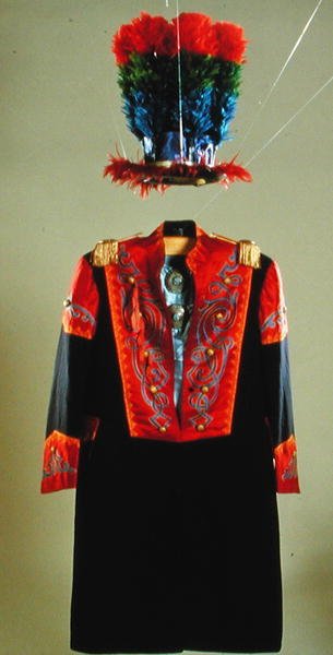 Osage Hochzeitskleid einer Frau, aus Oklahoma von American School