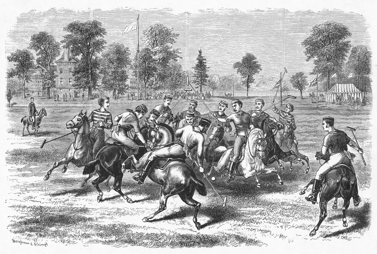 Polo im Jerome Park von American School