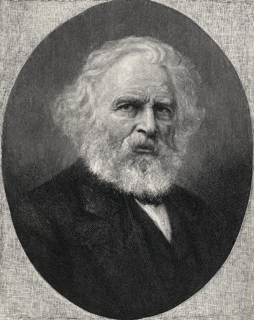Porträt von Henry Wadsworth Longfellow, aus 