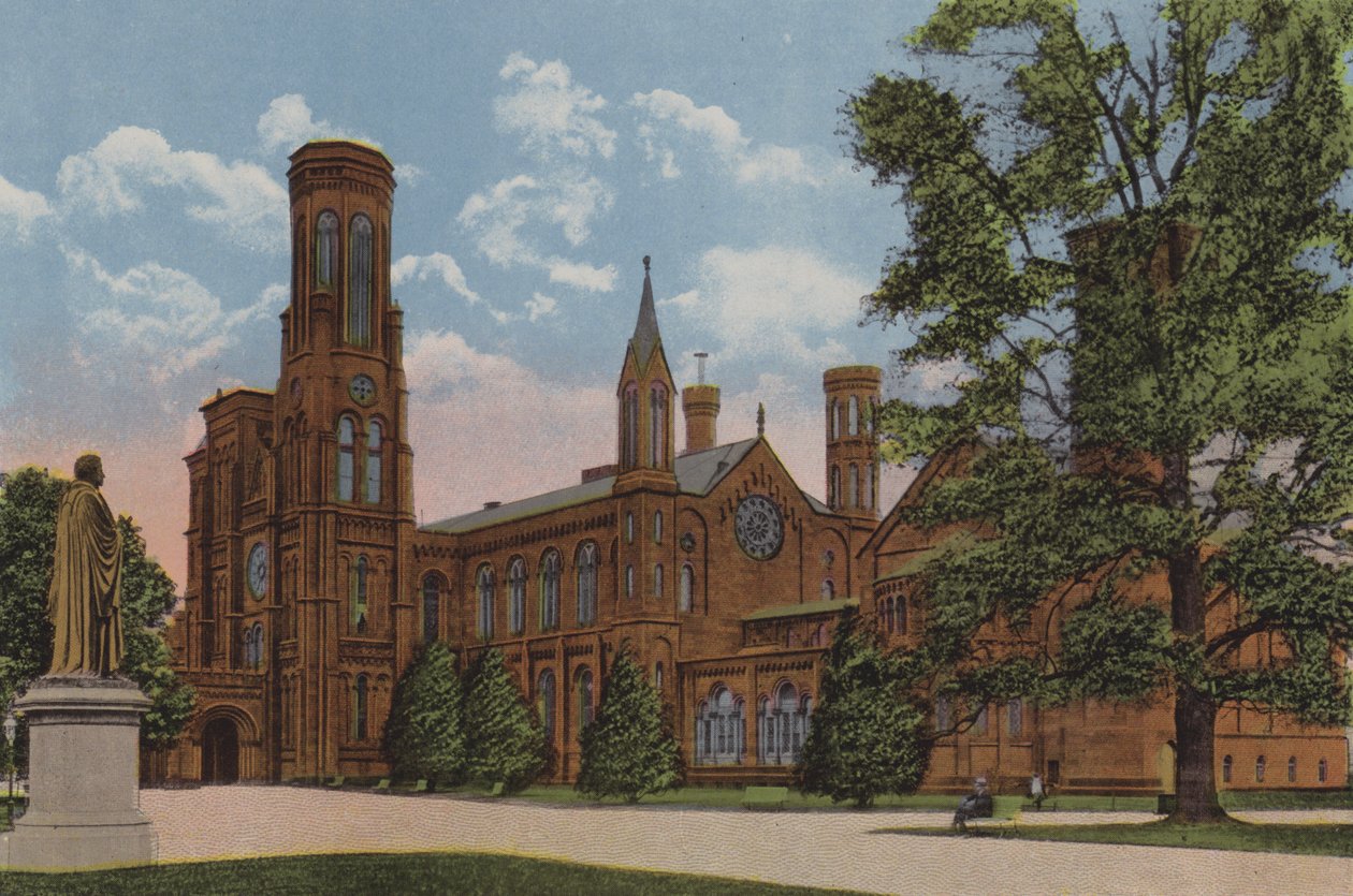 Die Smithsonian Institution, Washington DC von American School