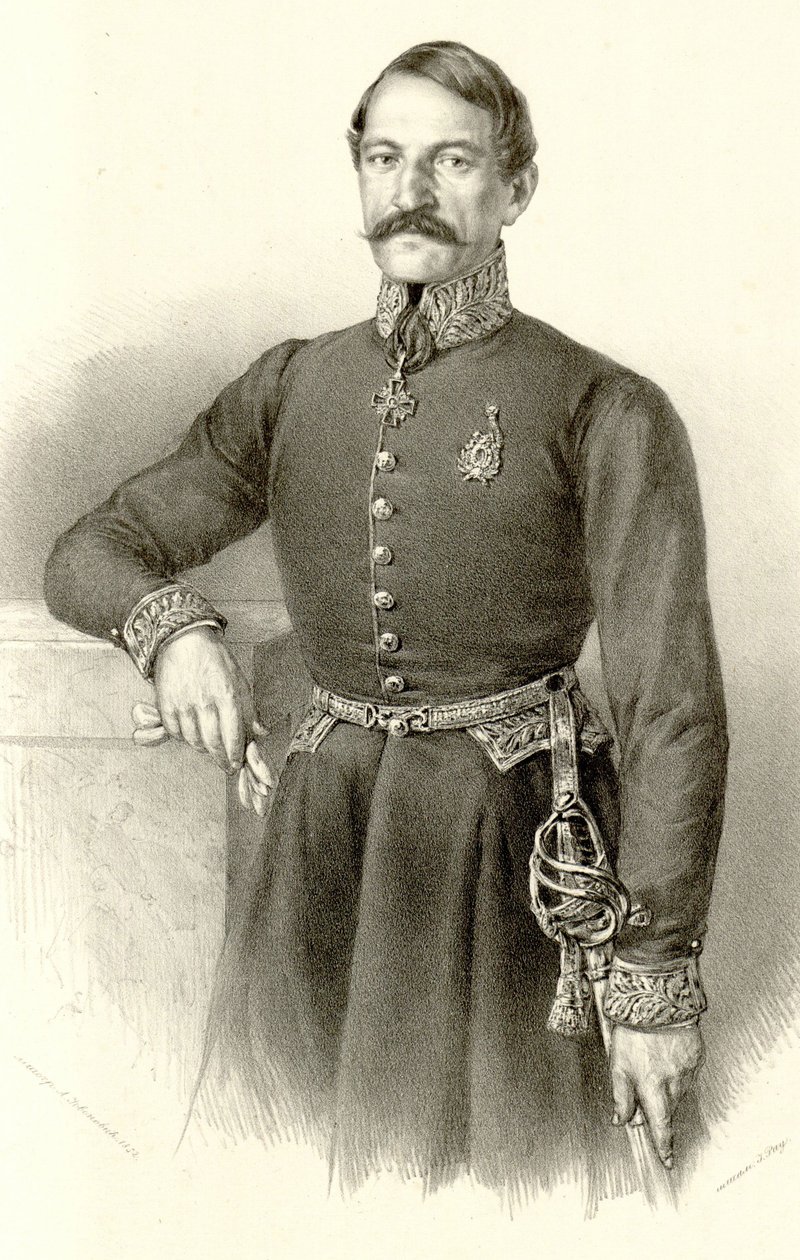 Ilija Garašanin (beschnitten) von Anastas Jovanović