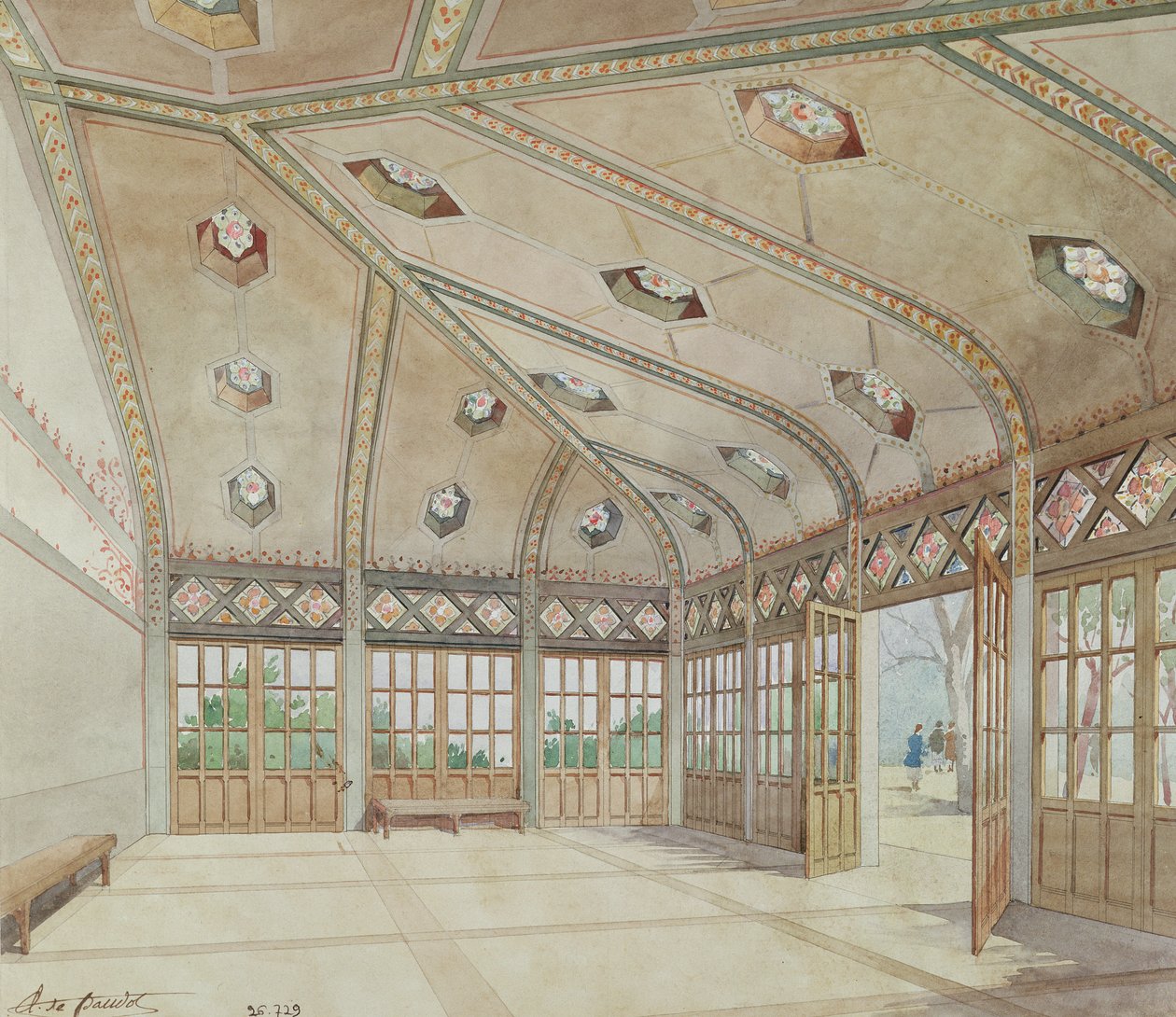 Lycee Victor Hugo, Paris, 1894 von Anatole de Baudot
