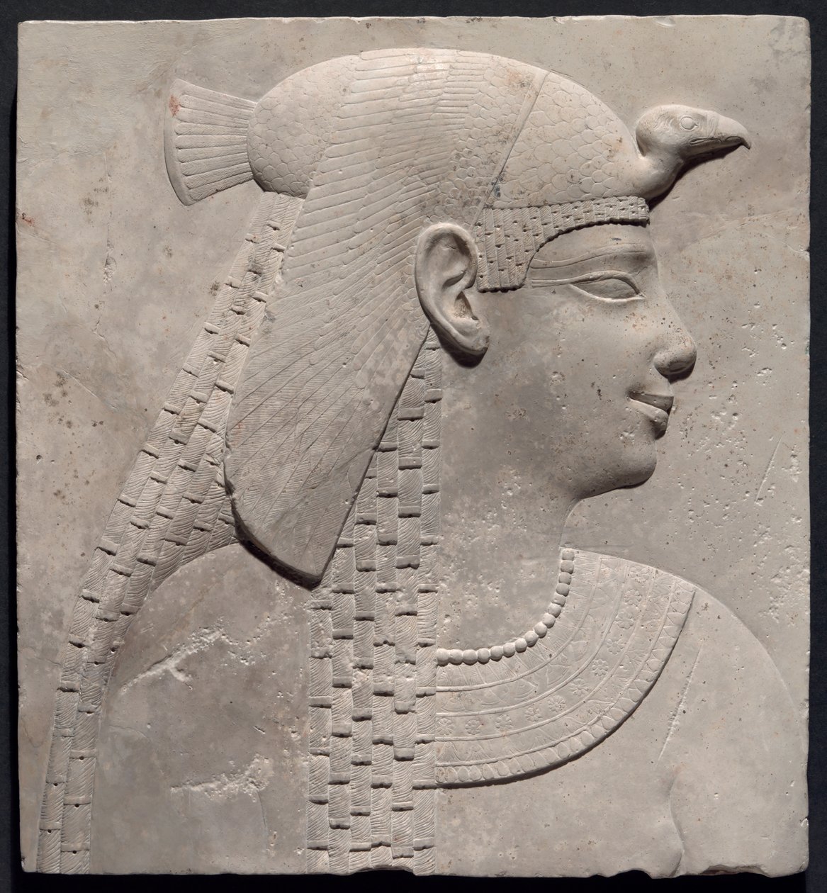 Plakette, die eine Königin oder Göttin darstellt von Ancient Egyptian