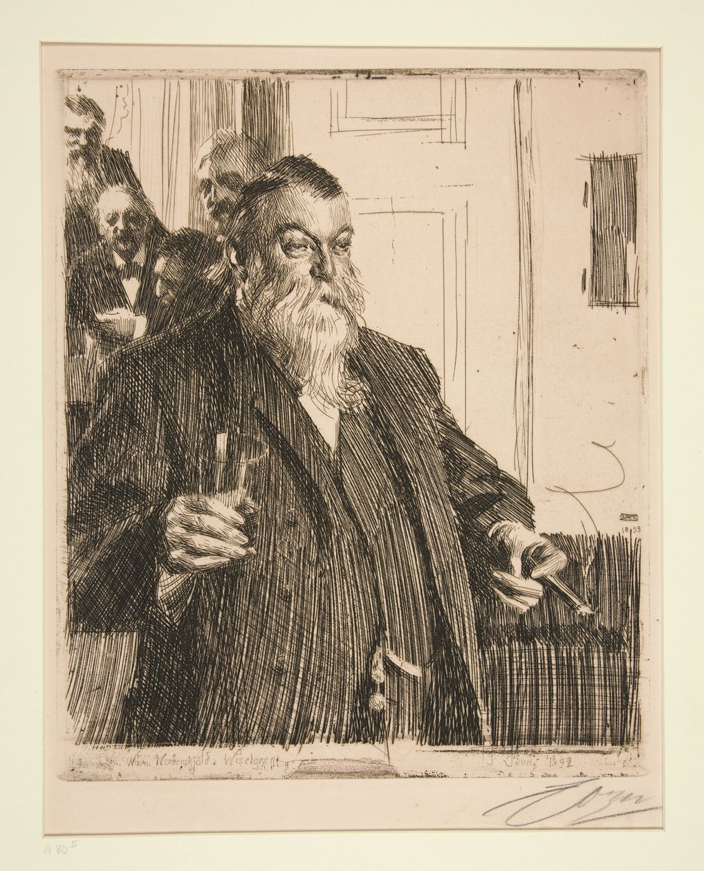 Ein Toast II von Anders Zorn