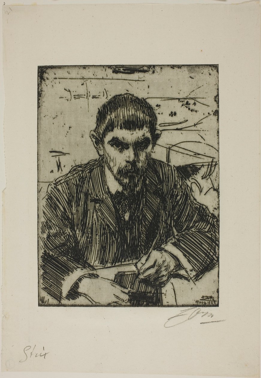 Albert Engström von Anders Zorn