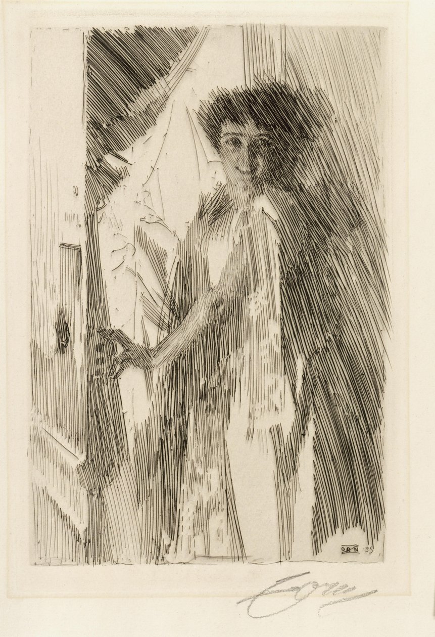 Bildnis der Tänzerin Rosita Mauri von Anders Zorn