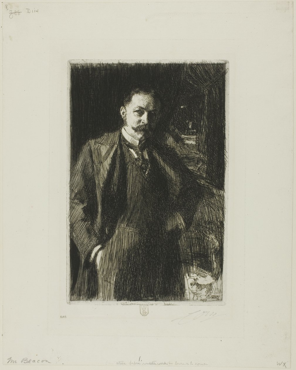 E. R. Bacon von Anders Leonard Zorn
