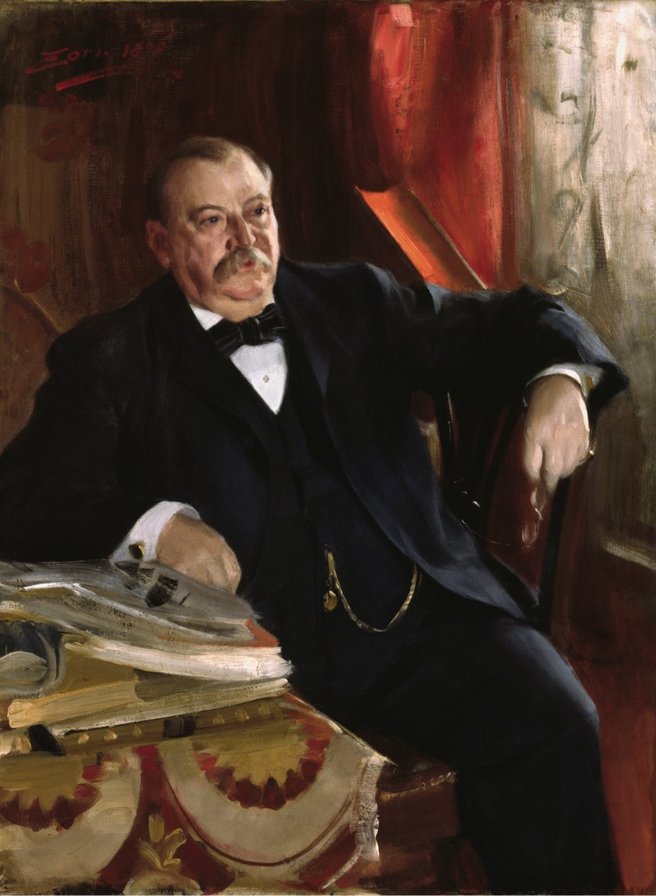 Grover Cleveland von Anders Zorn