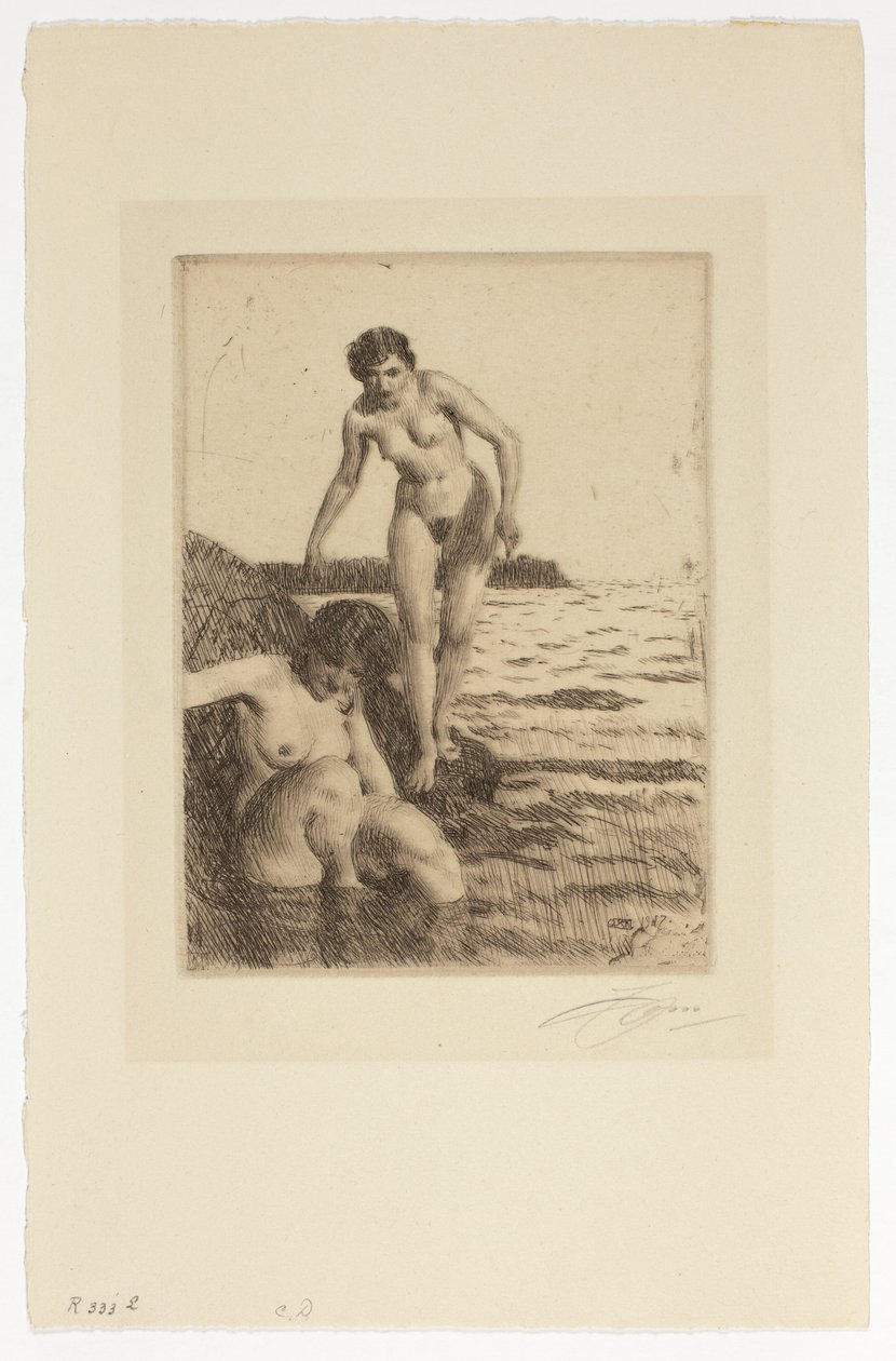 Auf der Insel Hemsö von Anders Zorn