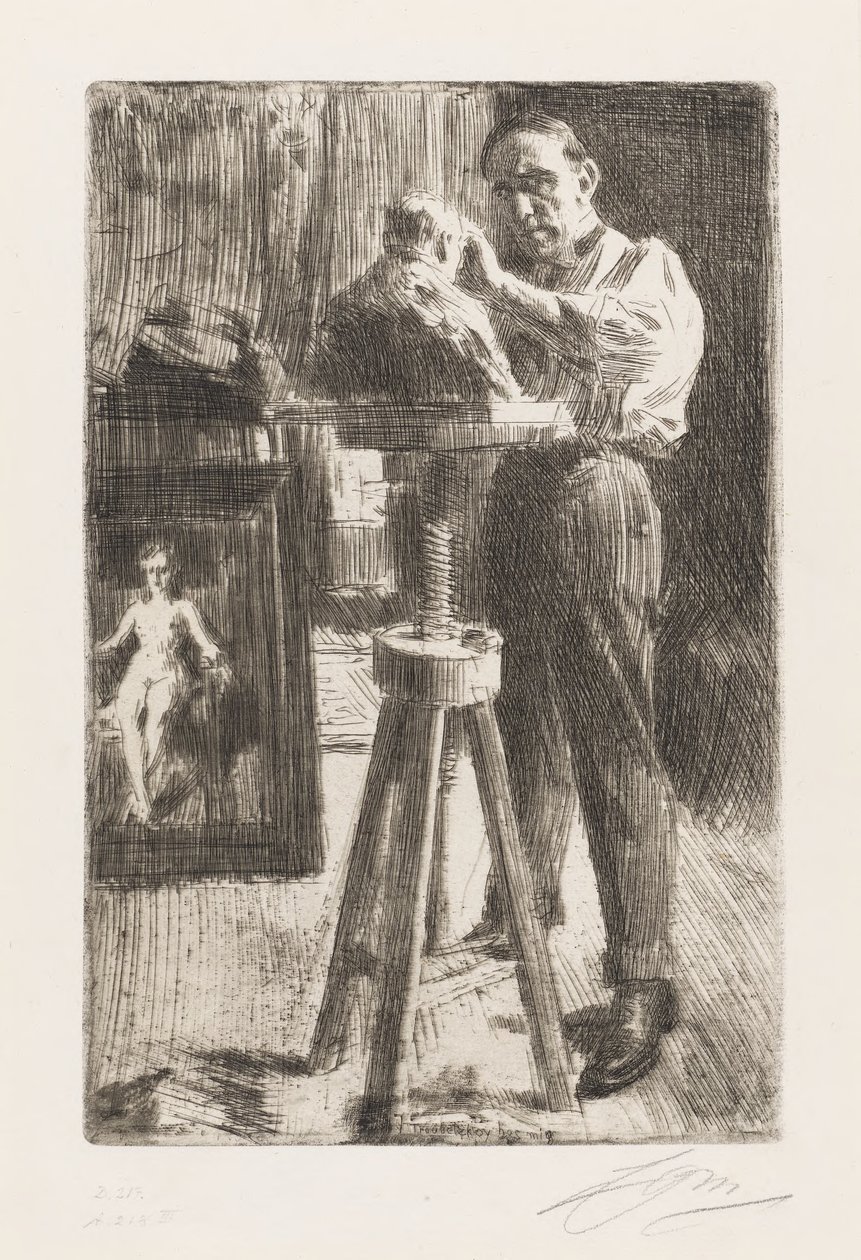Prinz Paul Troubetzkoy I von Anders Zorn