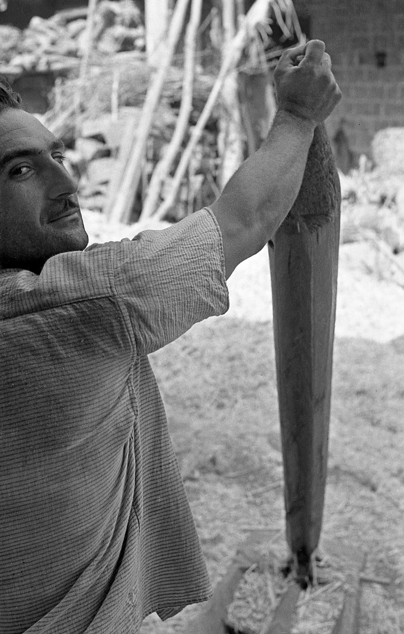 Hanfverarbeitung, Macennela von Ando Gilardi