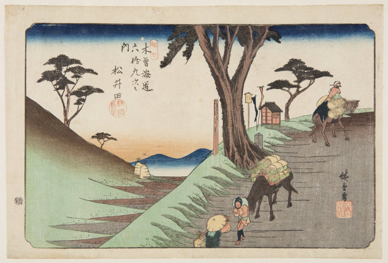 Nr. 17, Matsuida von Ando or Utagawa Hiroshige