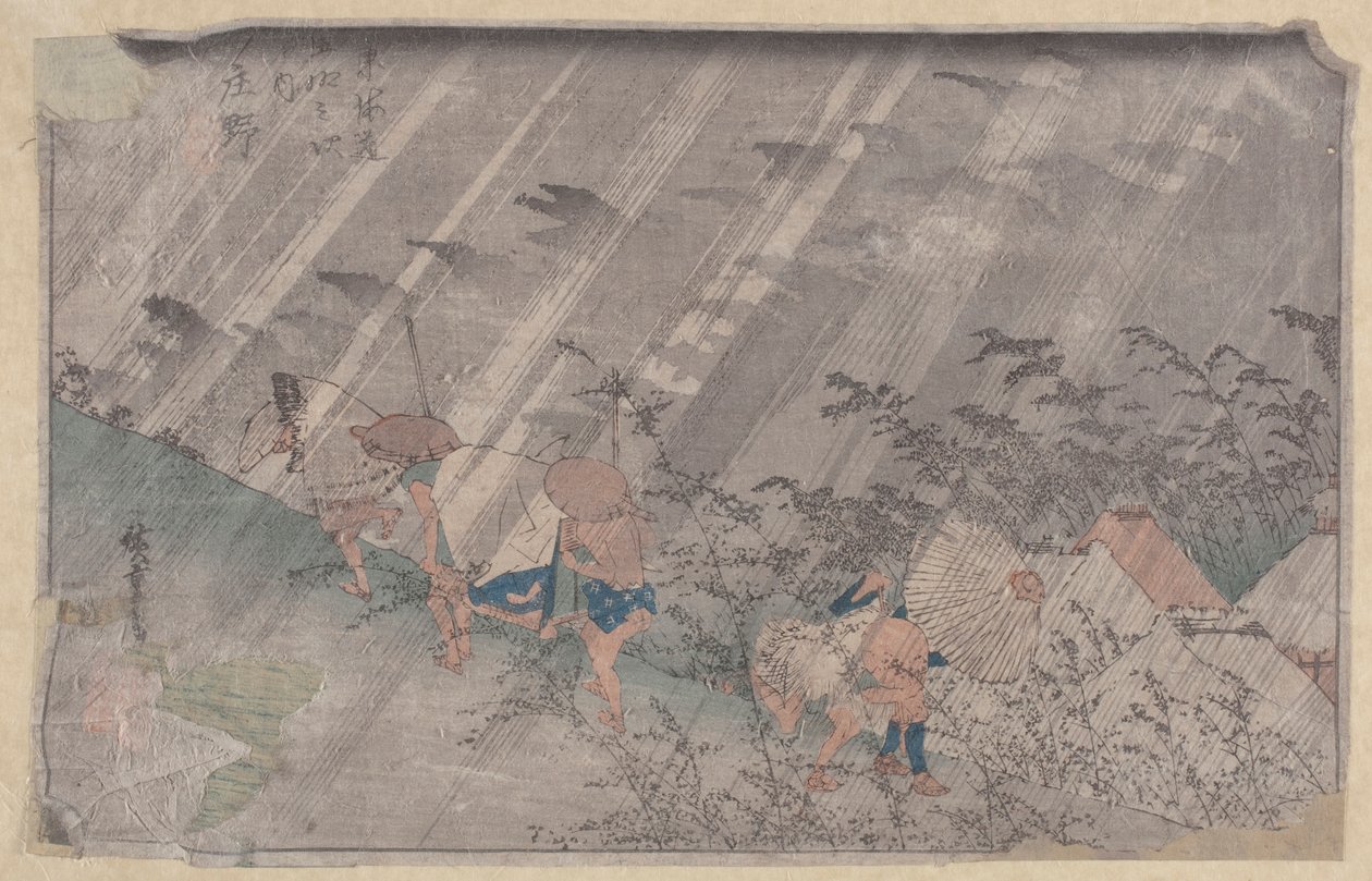 Shono von Ando or Utagawa Hiroshige