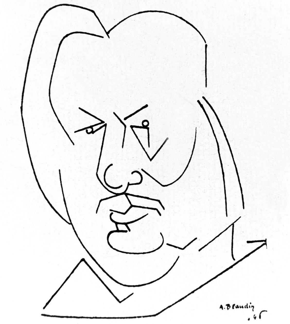 Honoré de Balzac von André Blandin