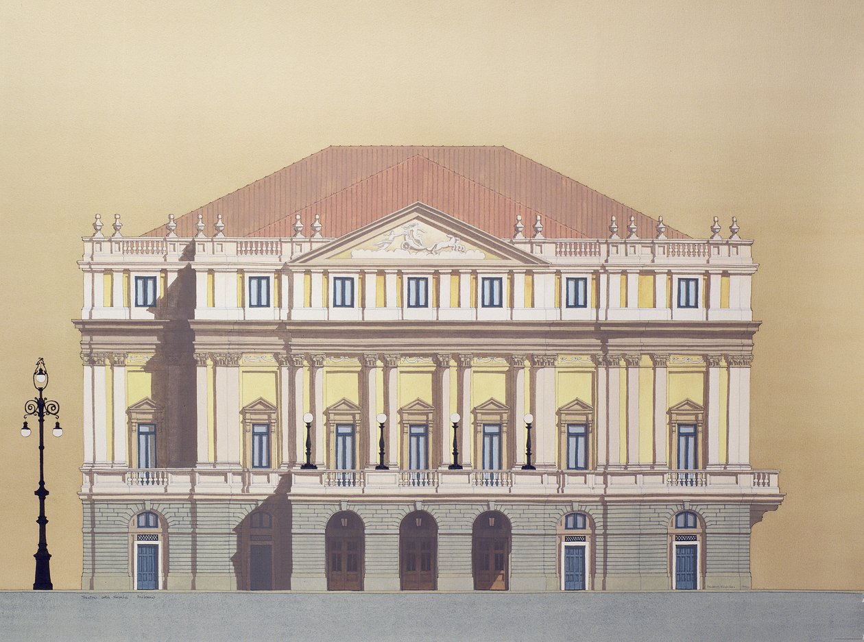Teatro alla Scala, Mailand, Italien von Andras Kaldor