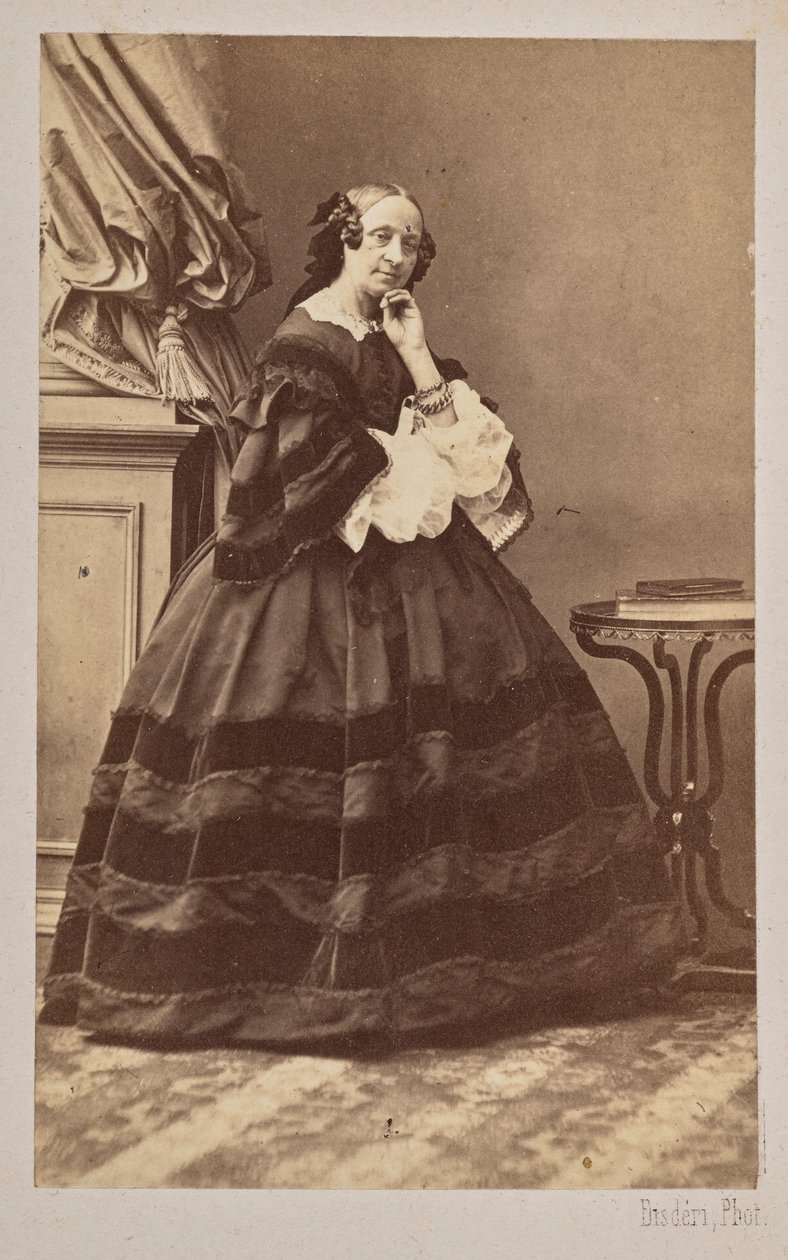 Porträt der Ballerina Marie Taglioni von Andre Adolphe Eugene Disderi
