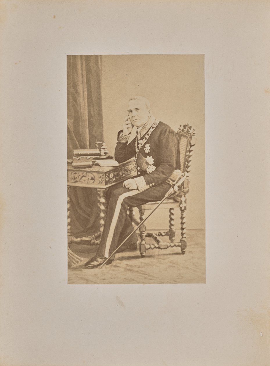 Seine Exzellenz Graf Louis Cibrario von Andre Adolphe Eugene Disderi