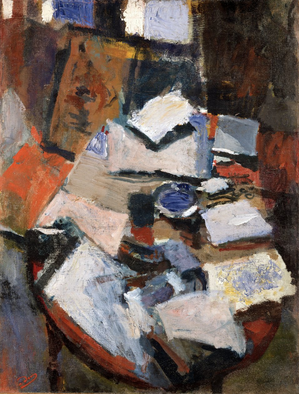 Stillleben auf einem Tisch, um 1903 von Andre Derain