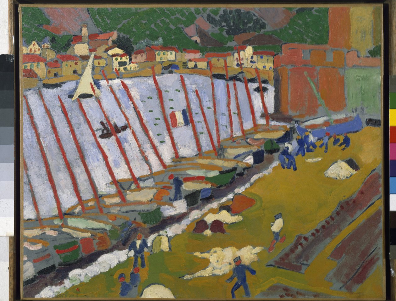 Der Hafen von Collioure von Andre Derain