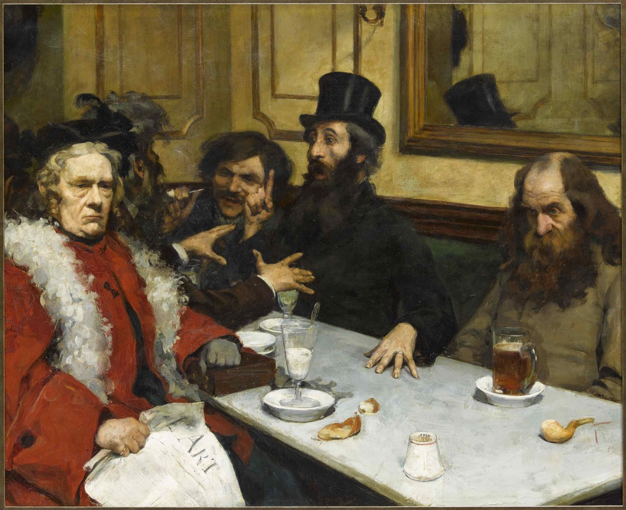 Les Incompris (Die Missverstandenen), ca. 1903-4 (Öl auf Leinwand) von Andre Devambez