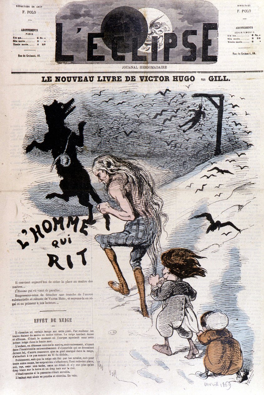 Der Mann, der lacht von Victor Hugo - von Gill, in „L