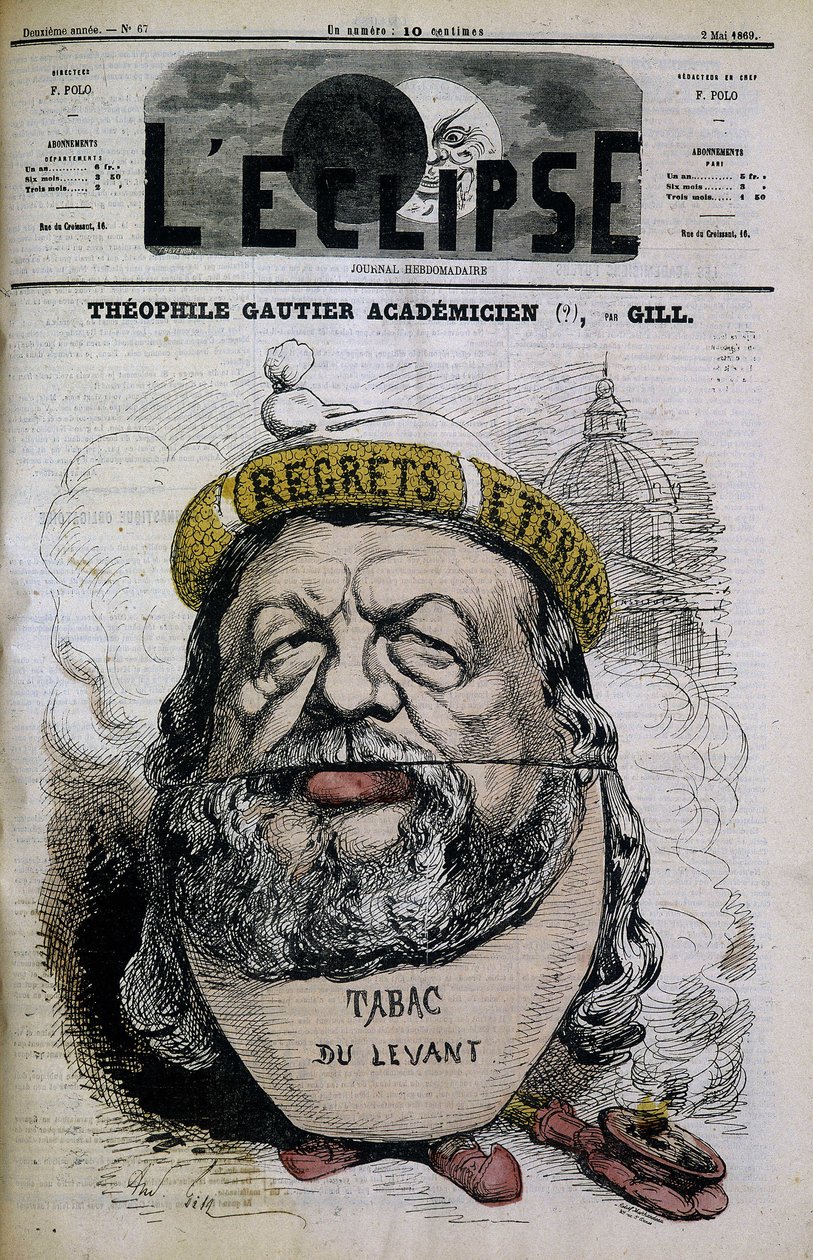 Théophile Gautier - von Gill, in „L