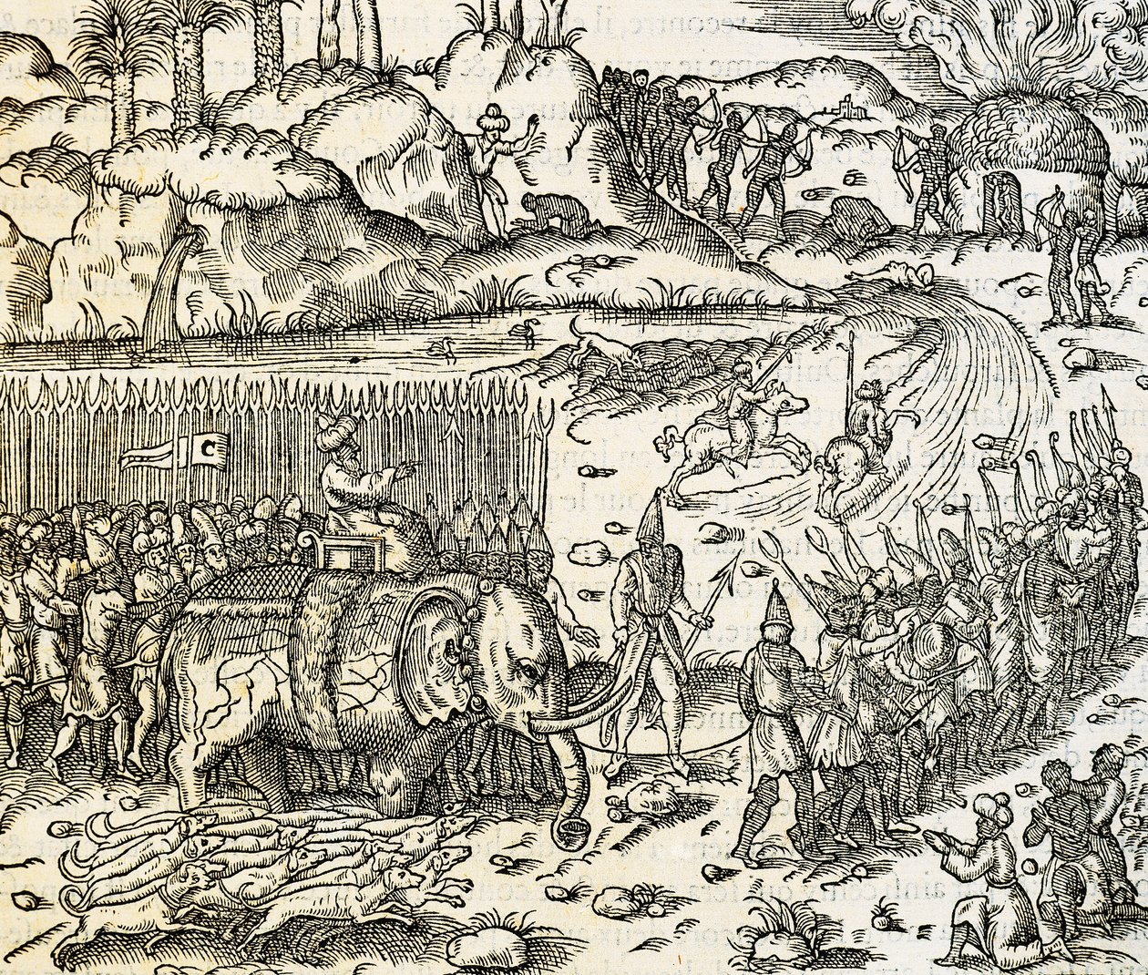 Das Königreich Sofala, Heimat der Goldminen von Mosambik, Stich aus Universal Cosmology, von Andre Thevet (1504-1592), Paris von Andre Thevet