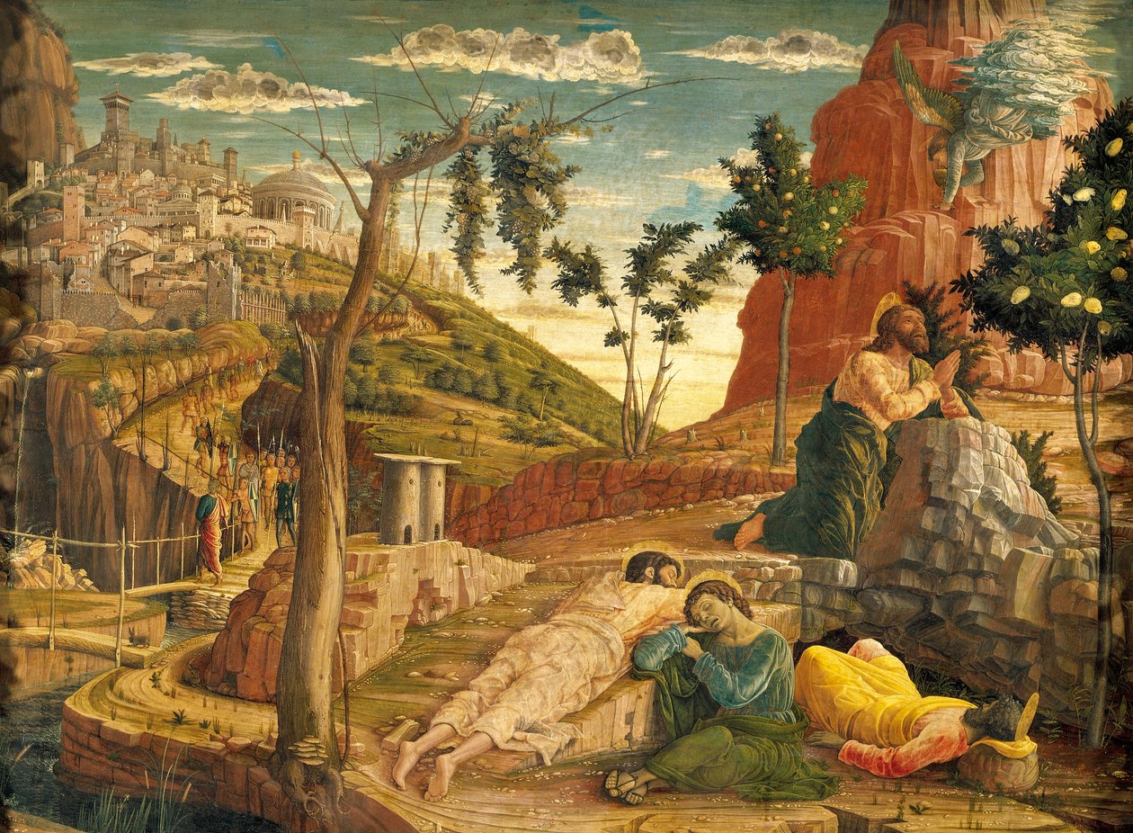 Agonie im Garten von Andrea Mantegna